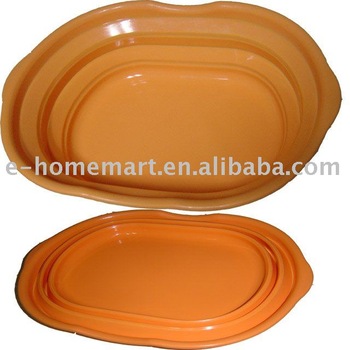BIG SIZE SILICONE COLANDER COLLAPISBLE FOR WASING