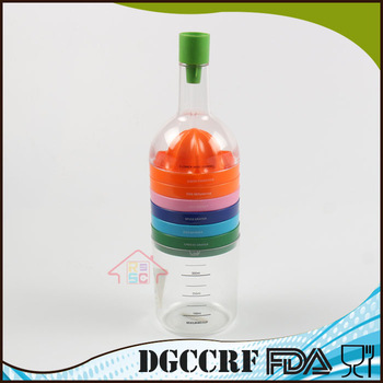 NBRSC 8 in 1 multi kitchen set magic bottle juices, strains, grates, and more!