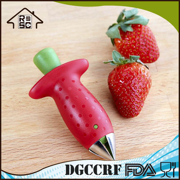 NBRSC Classic Mini Strawberry Huller Stainless Steel Only One Step