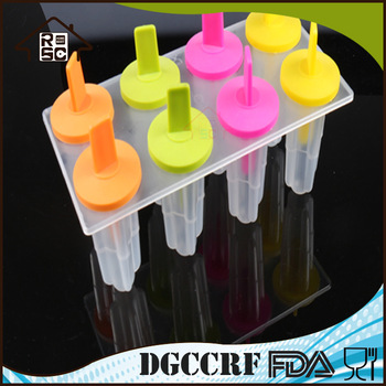 NBRSC Competitive Factory Price Kitchen Tool Plastic Popsicle Mould Home Ice Maker Plastic Ice Cube Maker