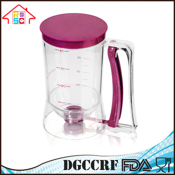 NBRSC Cupcake Pancake Batter Dispenser Muffin Kitchen Helper Mix Pastry Jug Baking DIY Tool