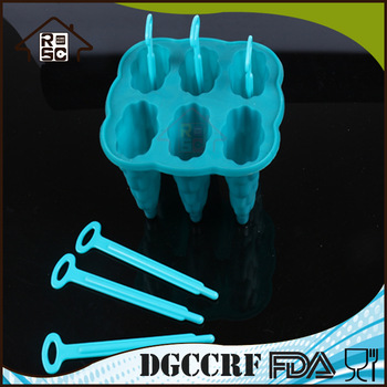 NBRSC Hot Products Custom Design Bin Plastic Popsicle Mould Portable Ice Maker Ice Maker Home Plastic Ice Maker