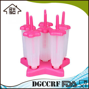 NBRSC Hot Products Custom Design Food Grade Plastic Popsicle Mould Ice Cream Mould