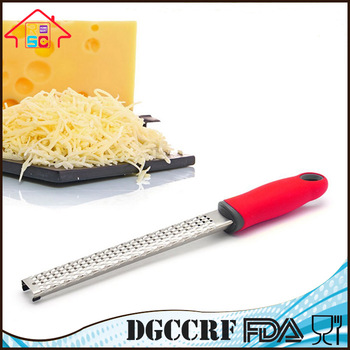 NBRSC Kitchen Stainless Steel Blade Cheese Zester Grater with Safety Cover