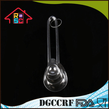 NBRSC Metal Measuring Spoon Set of 4, Measuring Dry and Liquid Ingredients