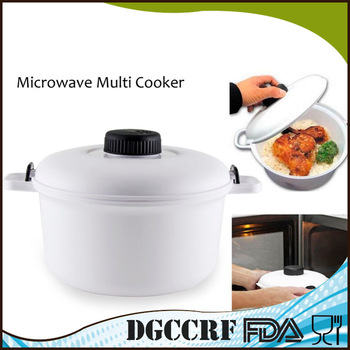 NBRSC Mini Microwave Pressure Cooker Good For Rice Noodle And More