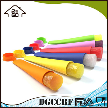 NBRSC Over 10 Years Experience Good Quality Silicone Popsicle Mould Soft Ice Cube Maker Home Ice Tray Set Of 2 Ice Maker