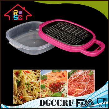 NBRSC Plastic Vegetable Slicer Durable Grater WIth Storage Box Container