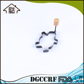 NBRSC Rapid and efficient cooperation With Handle Egg Frying Rings Fry Egg Ring Egg Kitchen Tool Fry Ring