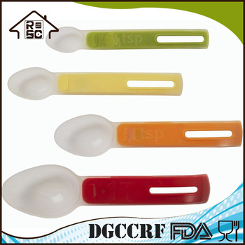 NBRSC Reliable Company Magnetic Plastic Measuring Spoon Set