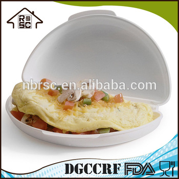 NBRSC Reliable Company Microwave Omelet Mold Cooker Pan Egg Poacher Maker Kitchen Cookare