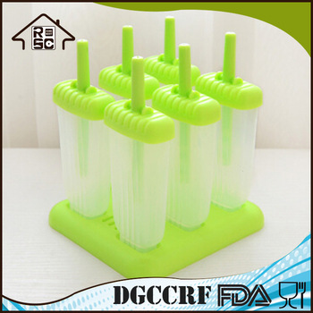 NBRSC Reliable Factory Food Grade Plastic Ice Cream Plastic Cup With Lid Ice Cream Mould Plastic Popsicle Mould