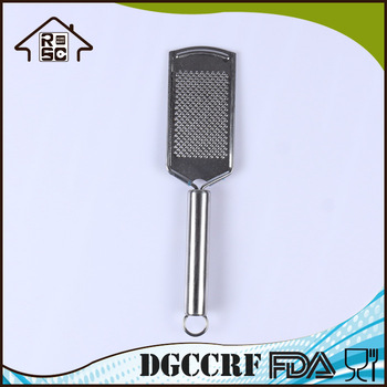 NBRSC Stainless Steel Round Steel Shank Flat Ground Plane Ginger Grater