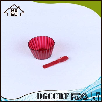 NBRSC Strict Quality Checked Fruit Plastic Cup Ice Cream Cup Eco-Friendly Ice Cream Mould Cup