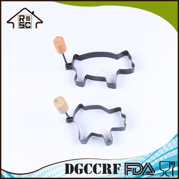 NBRSC Strict Quality Control Manufacturer Eco Egg Cooking Ring Animal Shape Egg Fry Ring Egg Frying Rings
