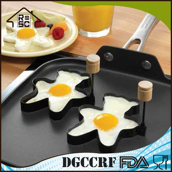 NBRSC Strict Quality Control Manufacturer Nonstick Egg Fry Ring Non-Stick Egg Ring