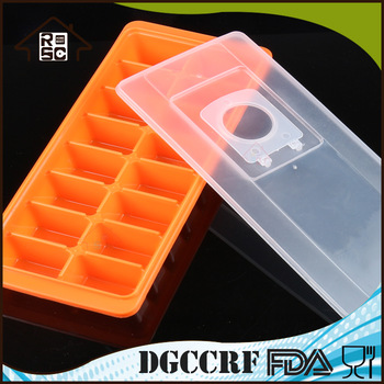 NBRSC Strict Quality Control Manufacturer With Lid Plastic Popsicle Mould Ice Maker Home Ice Maker With Lid Ice Cube Maker