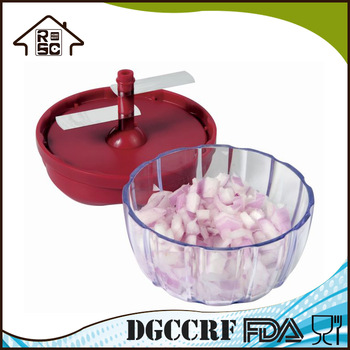 NBRSC Tomato Shape Vegetable Hand Chopper Vegetable Slicer for Salads, Soups, Ragout and More