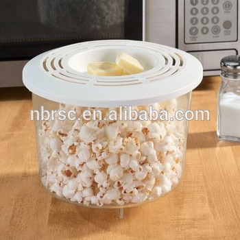 Plastic Kitchen Cookware Microwave Popcorn Popper