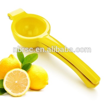 Yellow Metal Lemon Squeezer Kitchen Bar Cooking