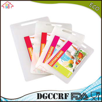NBRSC Plastic rectangle vegetable cutting board PP sala chopper chopping blocks
