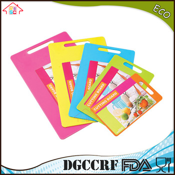 NBRSC Plastic vegetable cutting board polypropylene sala chopper chopping blocks