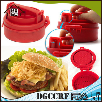 NBRSC Reliable Company As seen on TV Plastic Burger Press Burger Patty Maker