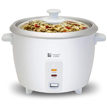 6 Cup mini Rice Cooker with Glass lid