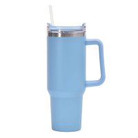 Stainless Steel 30oz Big Swig Insulated Travel coffee MUG with straw
