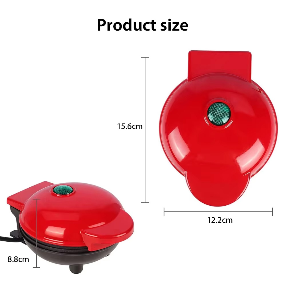 mini waffle maker size