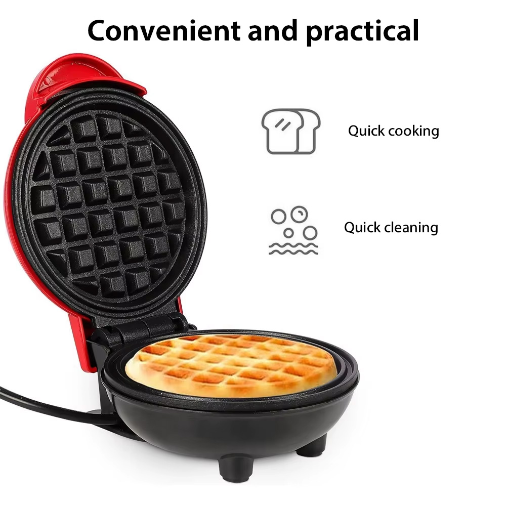 mini waffle maker feature