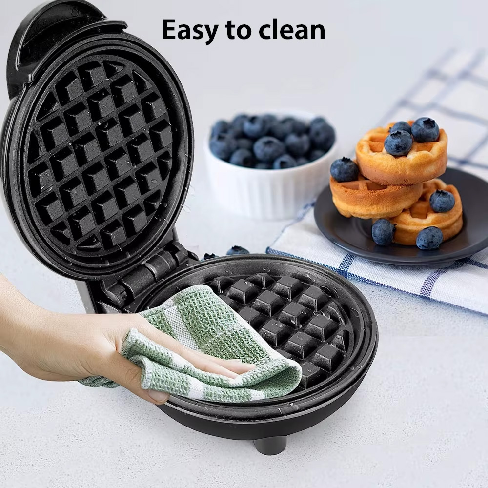 easy to clean mini waffle maker