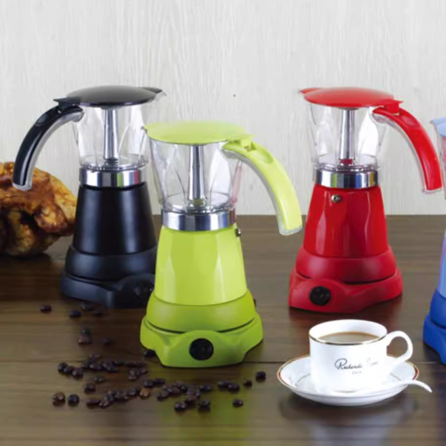 6 Cups Italian Electric Coffee Maker