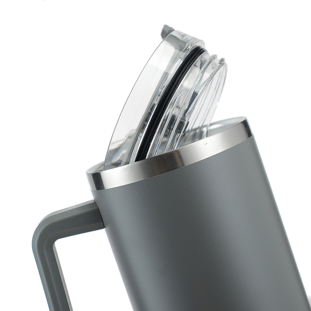 Stainless steel water bottle, lid