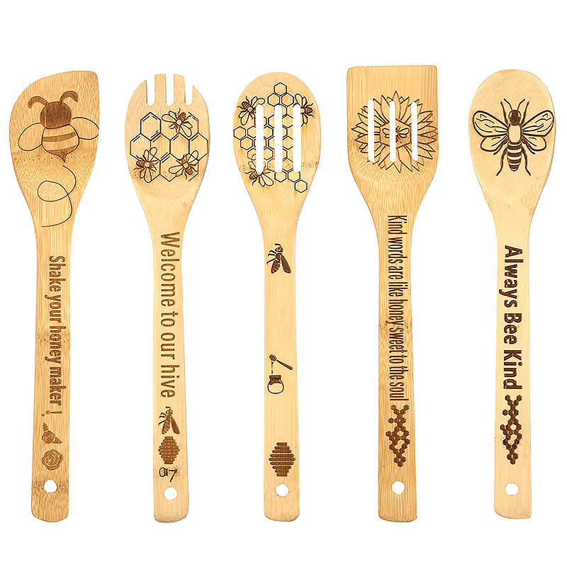 bamboo kitchen utensils