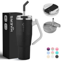 Hot Selling double wall 32oz tumbler with rotatable handle