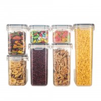 7-piece BPA-free airtight food container set