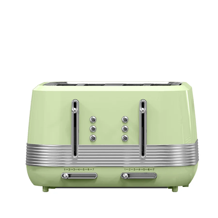 h165579d6bd934ffab8ecff85271e8609b.webp Slice Stainless Steel Toaster, 1500W, Removable Crumb Tray