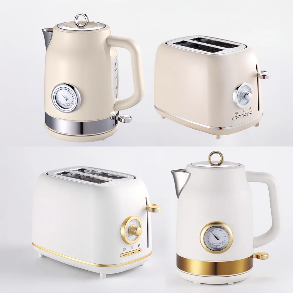 h175ab2be13244e1494e1ab4780924297s.webp Automatic Toaster, Vintage Gold and White