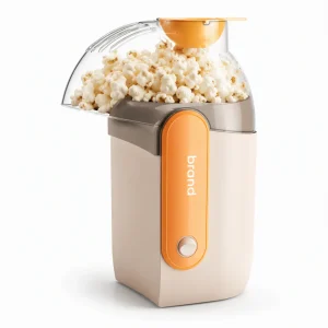 Electric Popcorn Maker, Small 1200W 3-Minute Machine