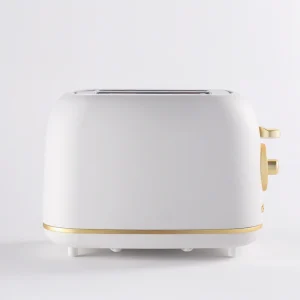 Automatic Toaster, Vintage Gold and White