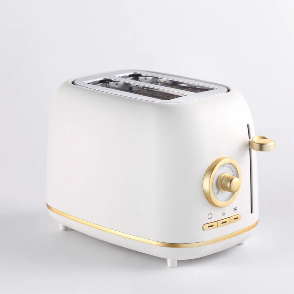 hde51ef48ca9746c984cba05995e2965bp.webp Automatic Toaster, Vintage Gold and White