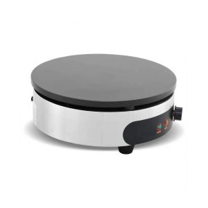 Electric Crepe Maker 220V Portable Non-Stick Countertop Pancake Machine With Temp Control Wipe-Clean for Home Kitchen - Non-stick cast Iron