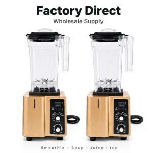 Blender 2000ml Factory Direct Commercial High Speed Blender 1500-1800W PC Jar Smoothie Soup Maker EU UK US Plug - 220V / 110V
