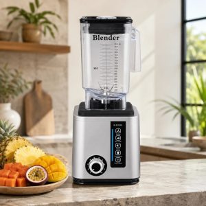 Wholesale 2.2L 10 Speeds Smoothie Maker Juice Blending Preparation Juice Shop Heavy Duty Commercial Blender - Silver