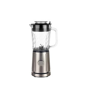 5 Speeds Stainless Steel Housing Kitchen Blender with 8-leave sharp Blade for Smoothies and Beans Home Kitchen Appliance - Silver