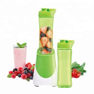 Portable Juice Blender Hot Sell 300W Personal Smoothie Blender with Two Juicer Bottles Mini Juice Blender