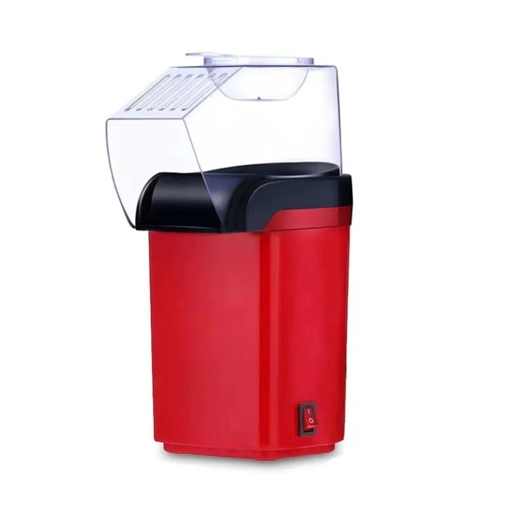 img alibaba1793006674.jpg High-Efficient Electric Oil-Free Automatic Red Popcorn Maker Fast Popping for Household Use - Red