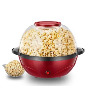 Portable 3.6L Large-capacity Popcorn Machine Professional 850W Home Electric Popcorn Maker Automatic Hot Air Pop Corn Machine