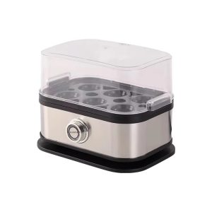 Nutricook Penguin Electric Egg Cooker, Stainless Steel Auto Shut-Off - Silver / 110v-220v